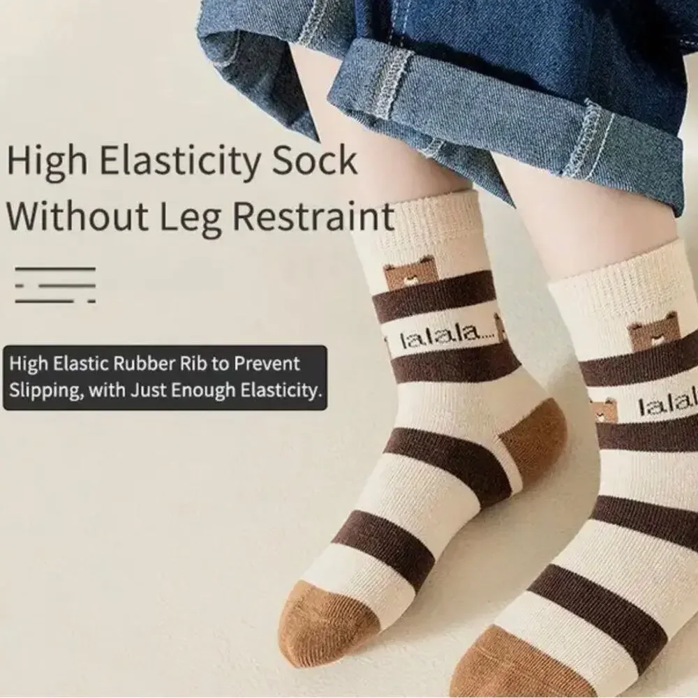 New 5 pairs new socks kids 4-6